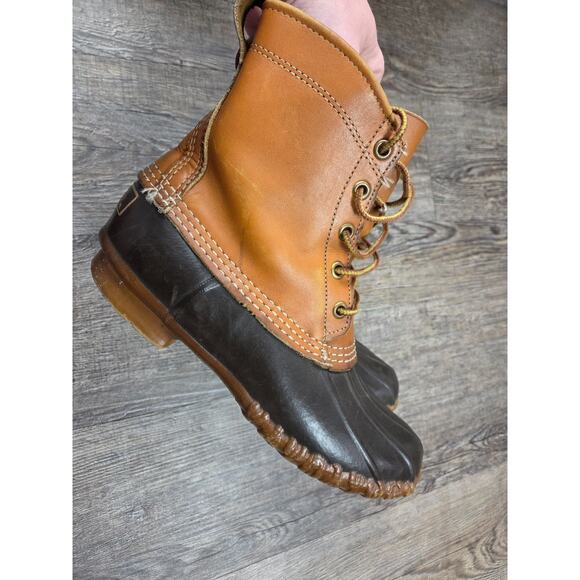 L.L. Bean Men's Made in USA Vintage Maine Hunting Shoe Waterproof Boots Size 7 - Picture 5 of 11